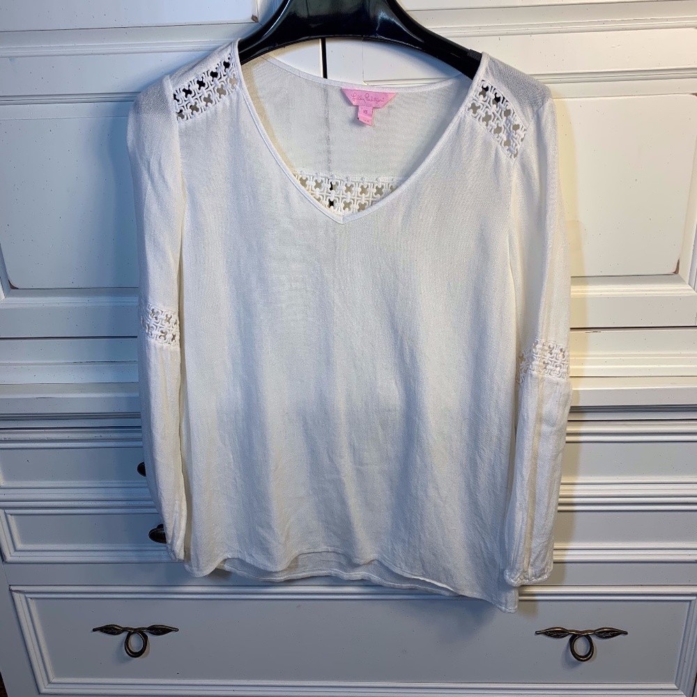 Lilly Pulitzer Long Sleeve Blouse